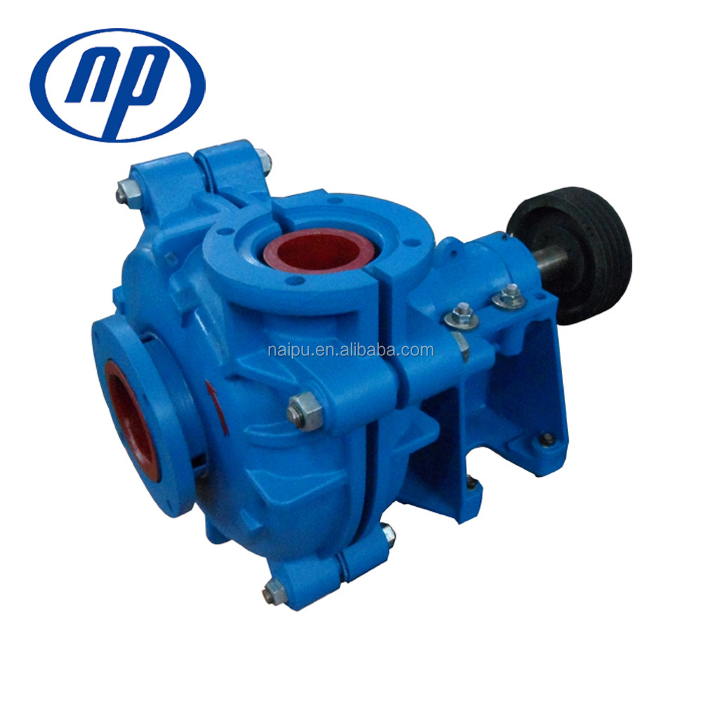 100ZJ Professional Manufacturer Hard Liquid Slurry Pump to Feed Tailing Thickener