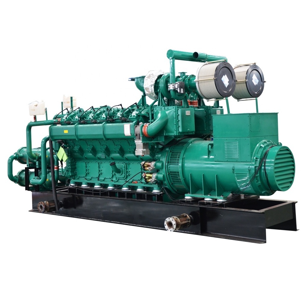 Industry power 1MW 10mw 1000kva natural gas generator consumption