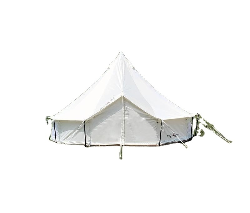 Outdoor Oxford Luxury High Quality Cotton Canvas 4M Waterproof Camping Yurt Glamping Bell Tent for sale