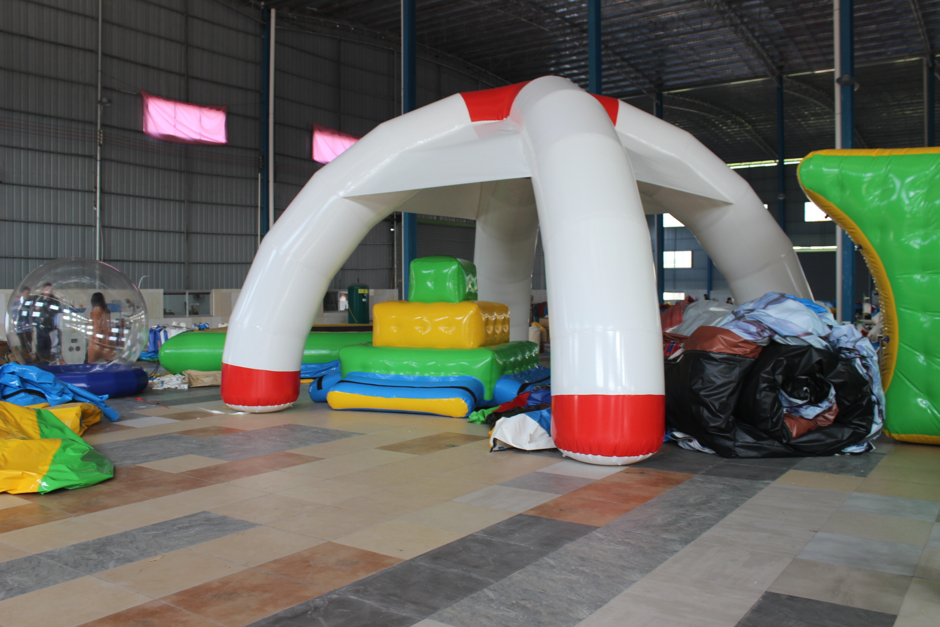 Inflatable Marquee Canopy Awning Advertising Inflatables Spider Tent Commercial Exhibition Trade Show Blow Up Event Tents