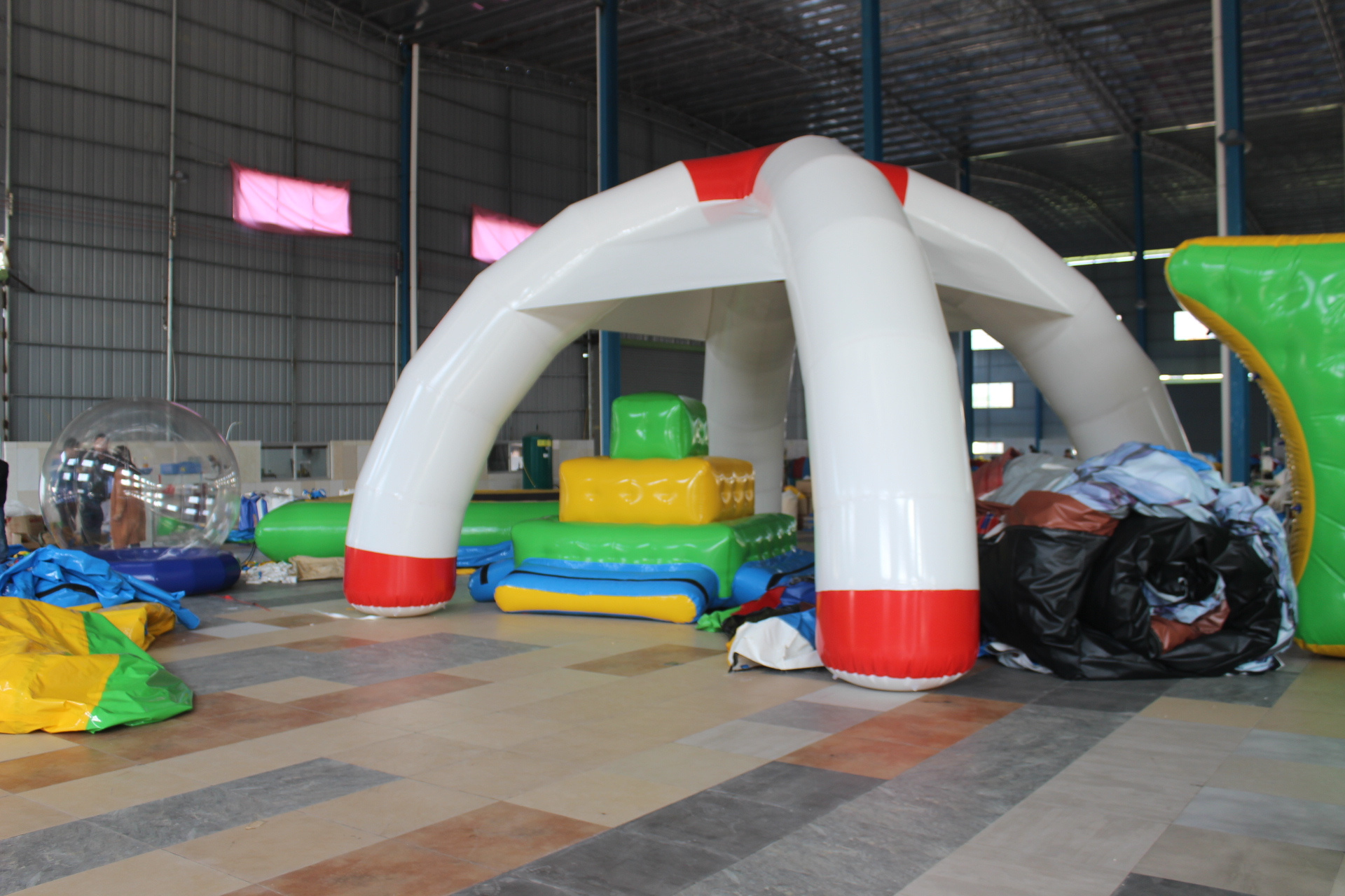 Inflatable Marquee Canopy Awning Advertising Inflatables Spider Tent Commercial Exhibition Trade Show Blow Up Event Tents