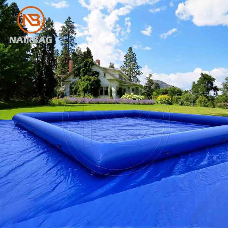 Portable Giant Inflatable Swimming Pool Kids Adults Airtight Blow Up Pools For Bumper Boat And Water Walking Ball