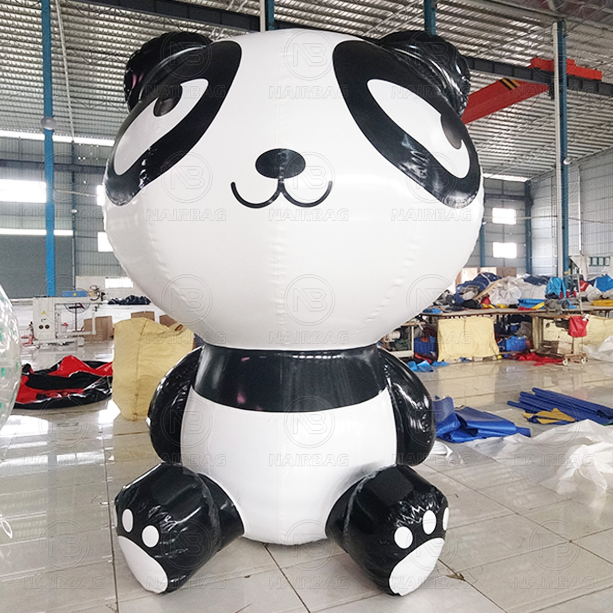 Giant Inflatable Decoration Kung Fu Panda Inflatable Mascot Cartoon Model For Outdoor Event Advertising