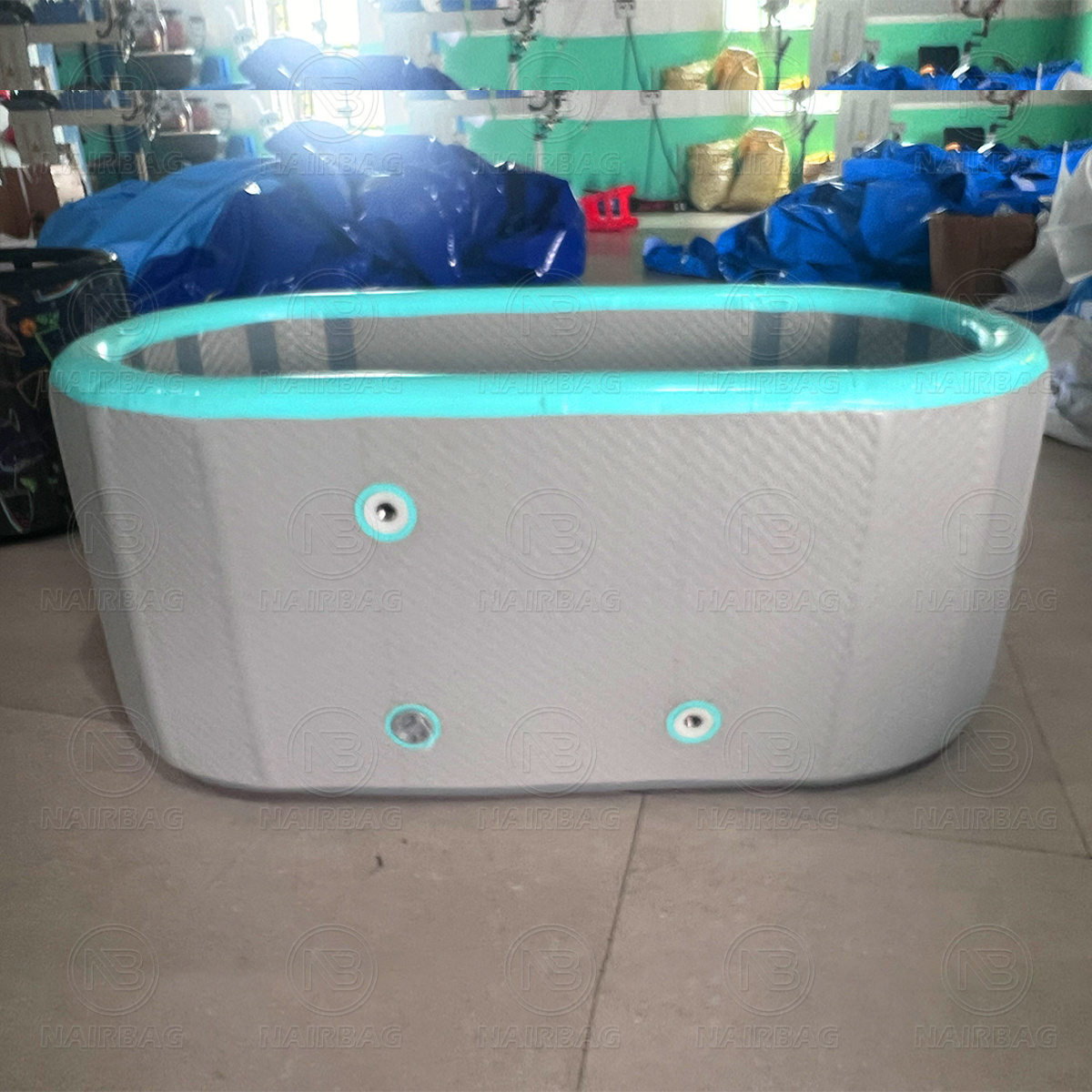 Quick Set Up Portable Ice Bath inflatable Cold Plunge Tub For Ice Bath portable Pvc Inflatable Bath Tub Recovery Cold Ice Pool