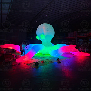 Inflatable Octopus Outdoor Giant Built In LED Inflatable Octopus Tentacle/Inflatable Octopus For Advertising