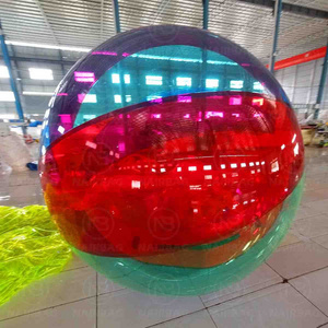 Inflatable Water Ball Outdoor Game Transparent Floating Sphere Rolling Inflatable Bubble Zorb Ball For Sport, Art Show