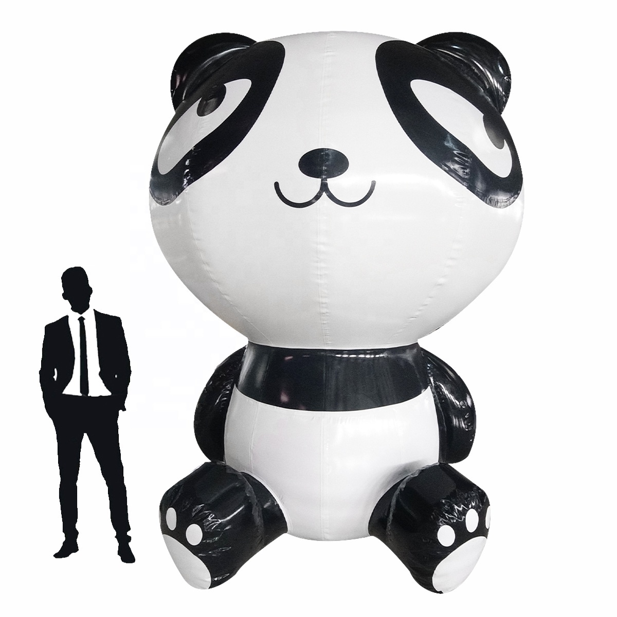 Giant Inflatable Decoration Kung Fu Panda Inflatable Mascot Cartoon Model For Outdoor Event Advertising