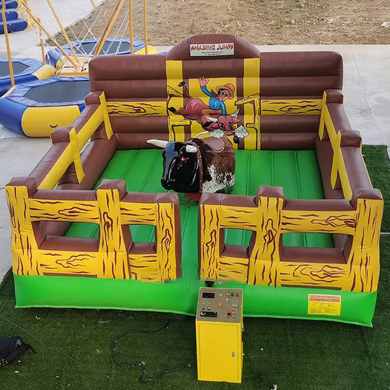 Mechanical Bull Riding Inflatable Electrical Controls Game Commercial Rentals Adults Kids Ride Mechanical Bull Rodeo For Sale