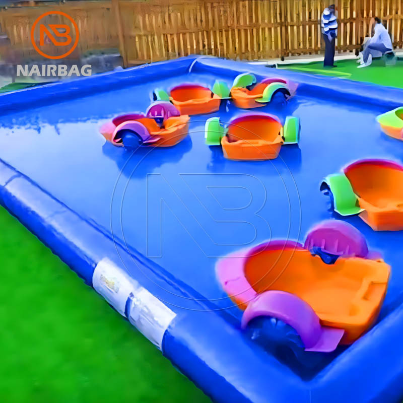 Portable Giant Inflatable Swimming Pool Kids Adults Airtight Blow Up Pools For Bumper Boat And Water Walking Ball