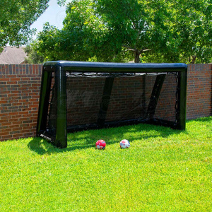 Inflatable Soccer Shooting Goal Posts Outdoor Sports Games Mobile Training Pop Up Football Hitting Golf ball Goal with Nets