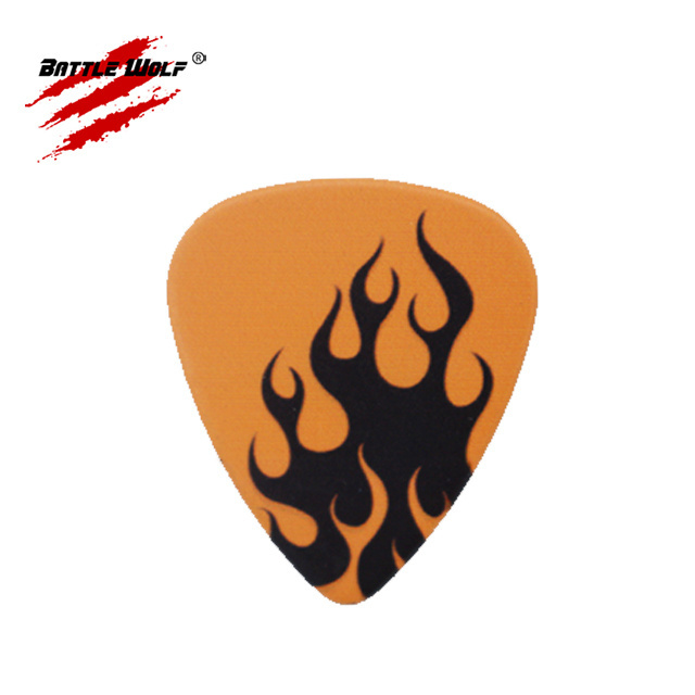 High Quality Best Price Full Color Printing Custom Design Guitar Plectrums Various Thickness Celluloid Nylon ABS Delrin Acetal