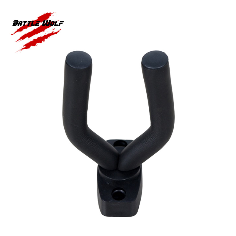 Lower MOQ Wholesale Adjustable Guitar Hanger Wall Mount For Acoustic Classic Electric Guitar Bass E-commerce Supplier