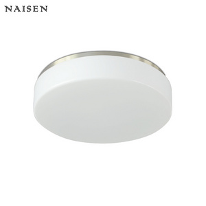 semi-flush Glass shade design home decorative hanging  LED acrylic  Surface Mounted ceiling lamp  round lights