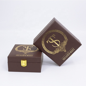 Custom Luxury White Brown Leather Lacquered Wooden Essential Oil Perfume Satin Packaging Box For Package  Fragrance Gifts