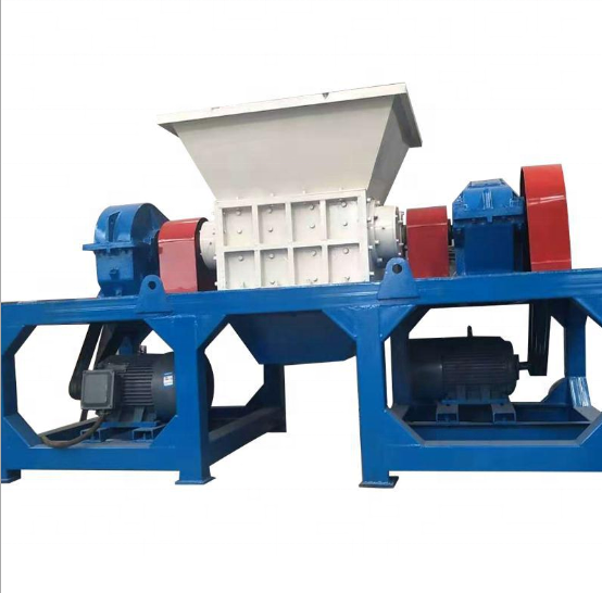 Cable Of Double Shaft Rubber Plastic Shredder Blades Machine Recycling