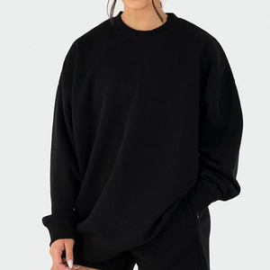 autumn baggy Half Raw Hem quarter Zip Pullover Crop Tops