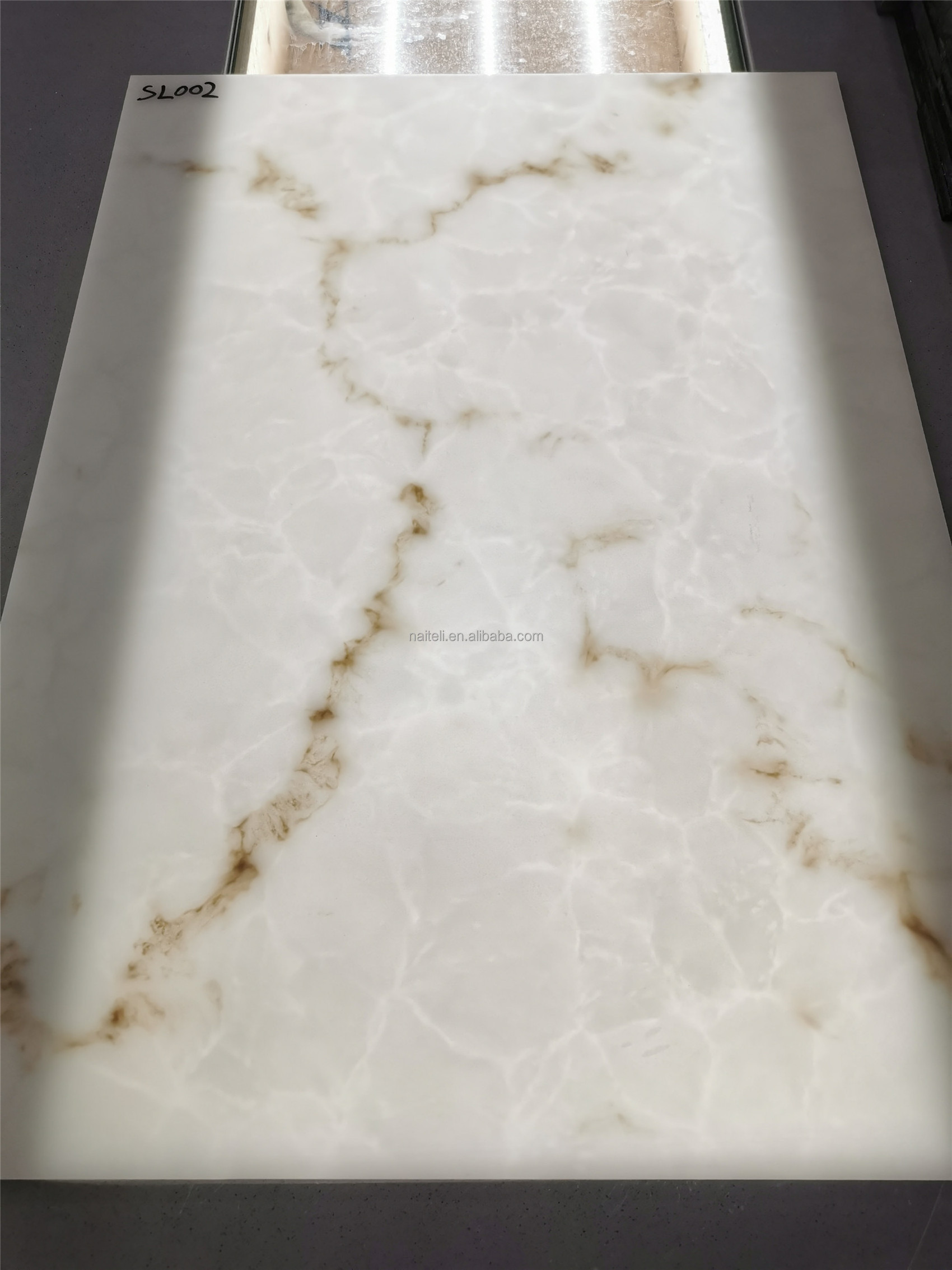 Translucent Resin Panel Man Made Artificial Stone