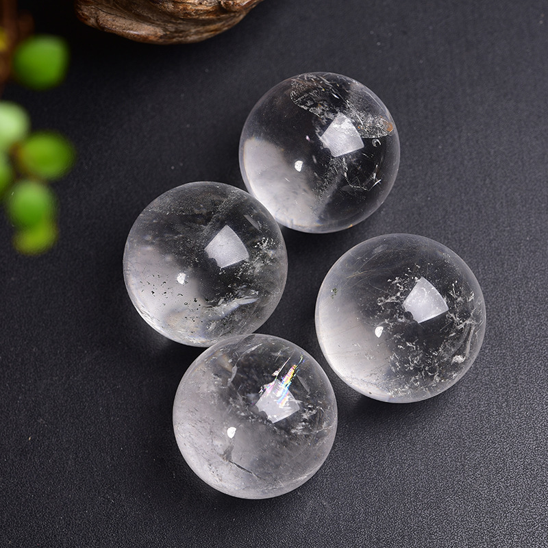 wholesale crystal ball ornaments earth crystal glass ball 50mm crystal ball