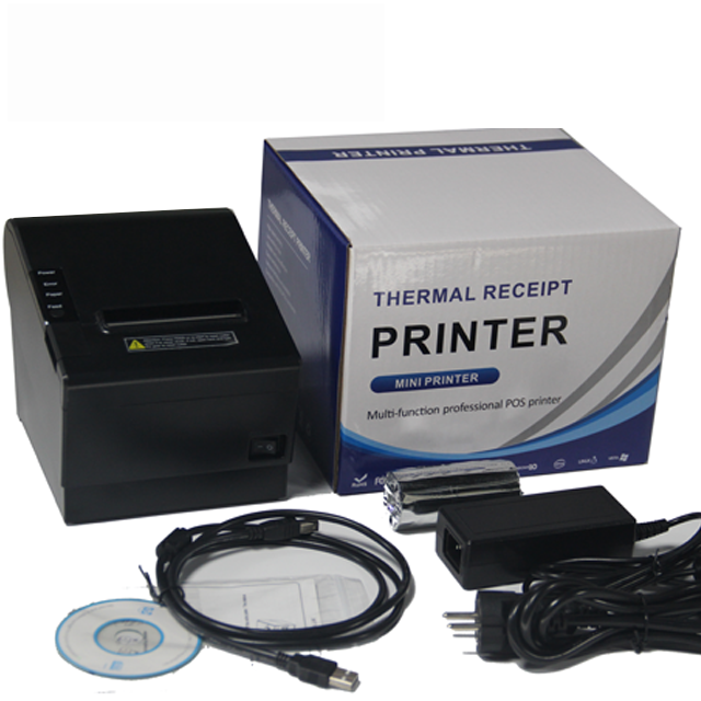 POS China multifunction high-resolution 260mm/s thermal receipt bill printer 80mm