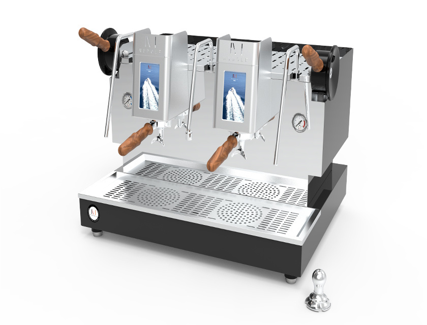 Italian Maker Personalized With Price Wholesale Style Stainless Steel Electric Semiautomatic Coffee Machine