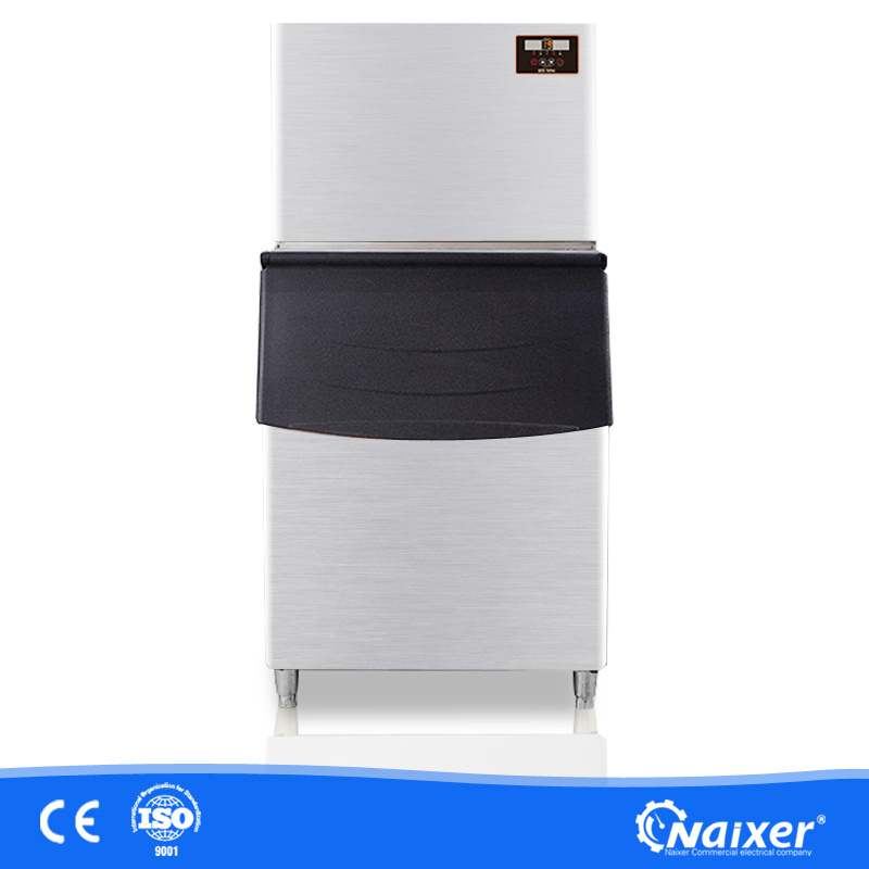 Water Business Crystal Big Portable Restaurant Ice Machine For Juice