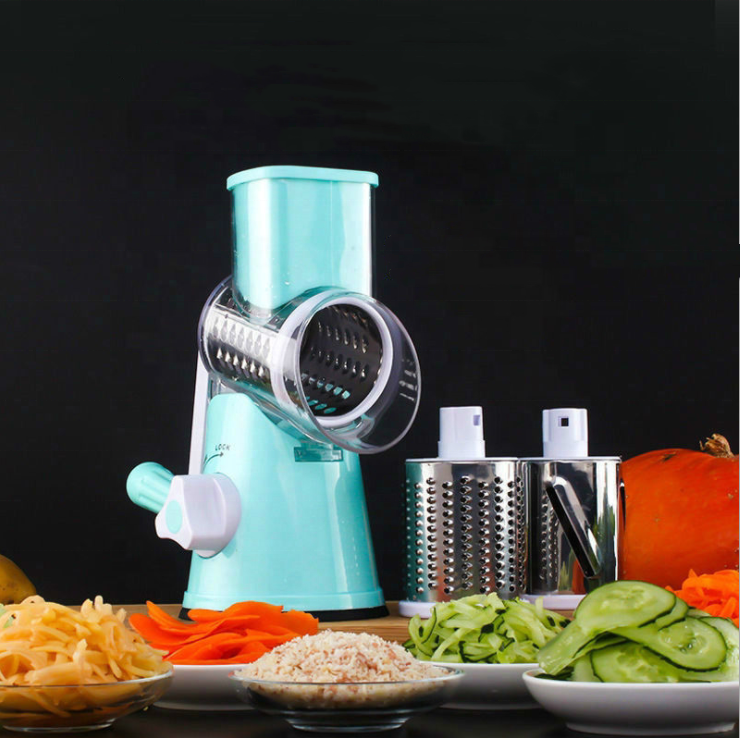 Hot sale rotary Cheese Shredder Multifunctional Drum Cutter Kitchen Hand Cheese Shredder