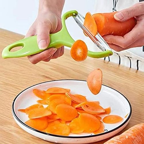 Kitchen Accessories Wide Mouth Peeler Stainless Steel Cabbage Graters Salad Potato Slicer Fruit Vegetables Peeler