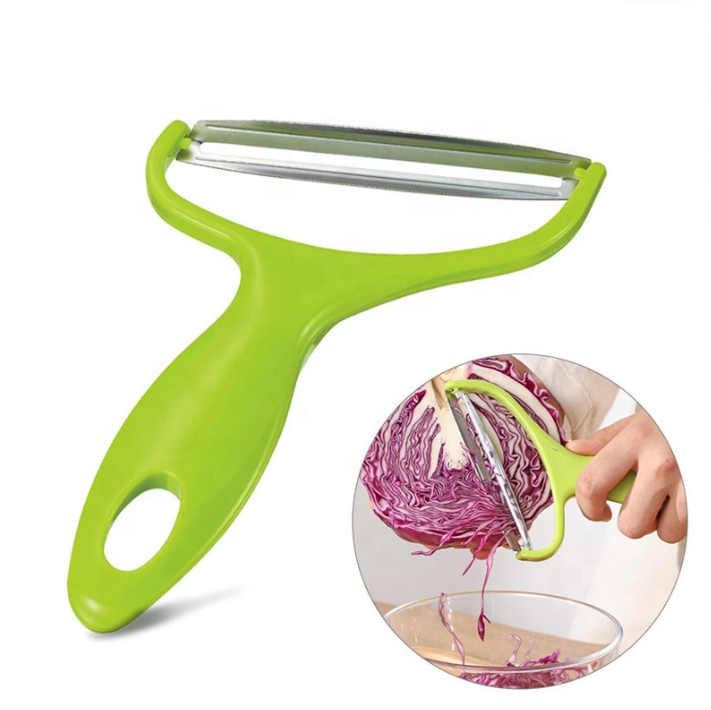 Kitchen Accessories Wide Mouth Peeler Stainless Steel Cabbage Graters Salad Potato Slicer Fruit Vegetables Peeler