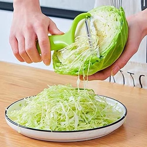 Kitchen Accessories Wide Mouth Peeler Stainless Steel Cabbage Graters Salad Potato Slicer Fruit Vegetables Peeler