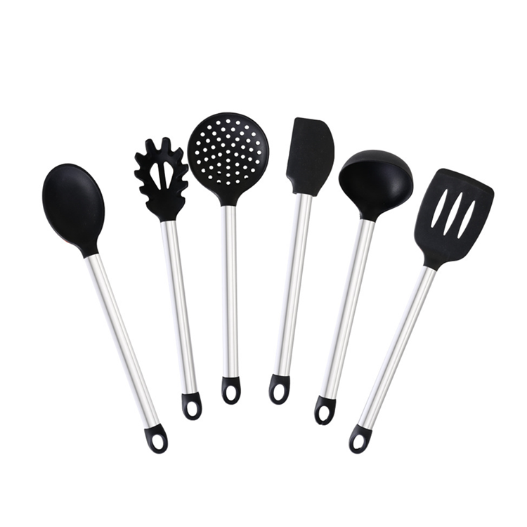 High Quality Household Utensil 11 PCS Kitchen Utensils Gadgets Stainless Steel Handle Kitchen Utensils From China