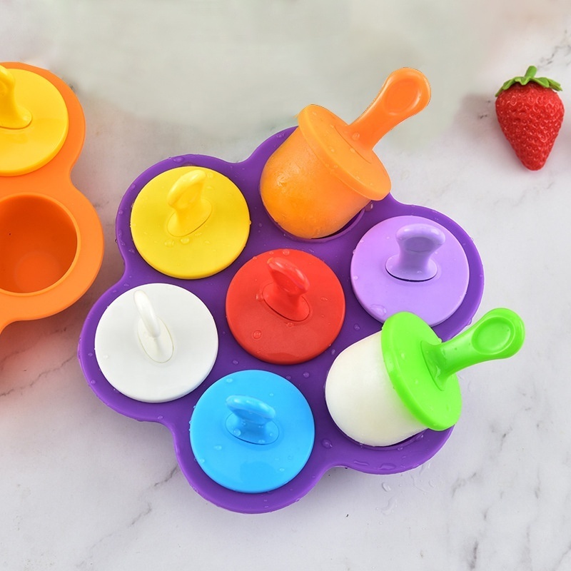 Homemade Popsicle Ice Lolly Pop Maker Popsicle Mould Ice Cream Mold for Kids