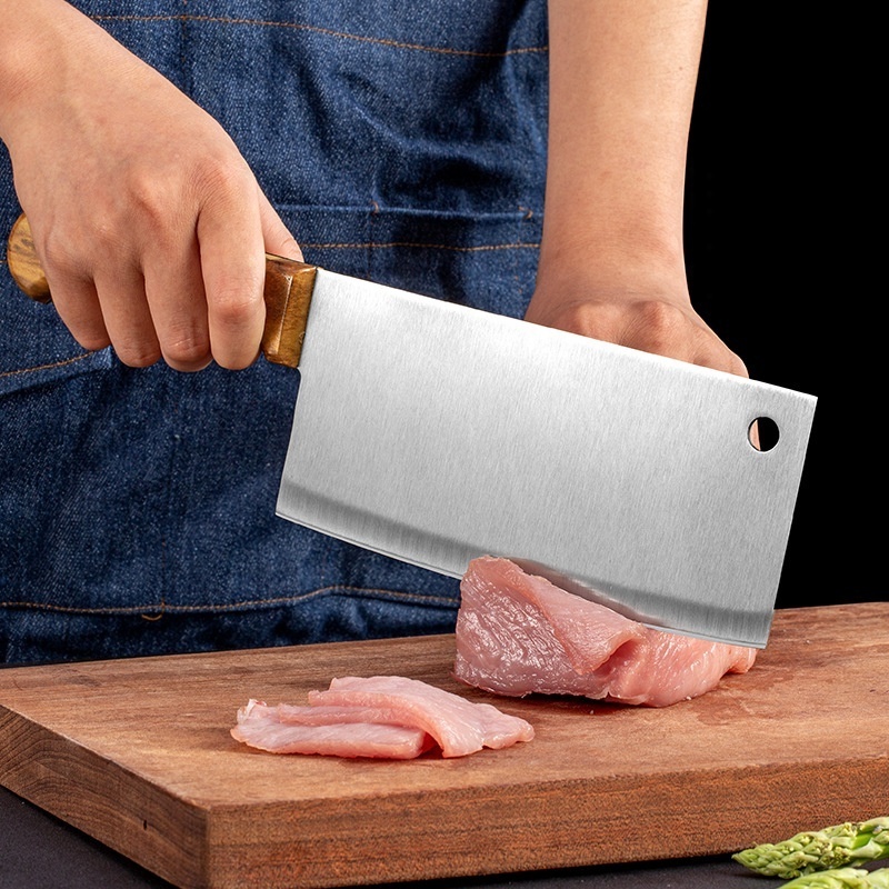 Stainless Steel Kitchen Knife Meat Cleaver Knife Cutting Vegetables Household Bone Cutting Knife