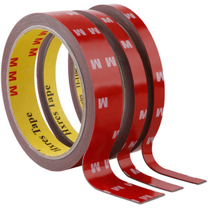 M33 liner M 3 polybag M 3 blister Acrylic Double-Sided foam adhesive tape used in metal surface grey acrylic foam tape