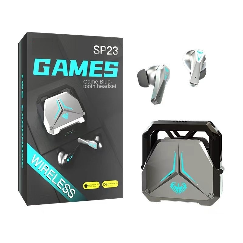 SP23 new mecha wind electric competition bluetooth headset wireless 5.3 game low delay long battery life