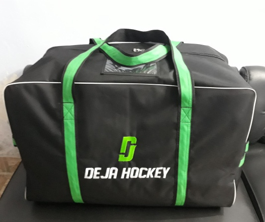 Custom Team Logo Embroidery Ice Hockey Bag Oxford Wear Resistant Water Proof Fabric Hockey Bags