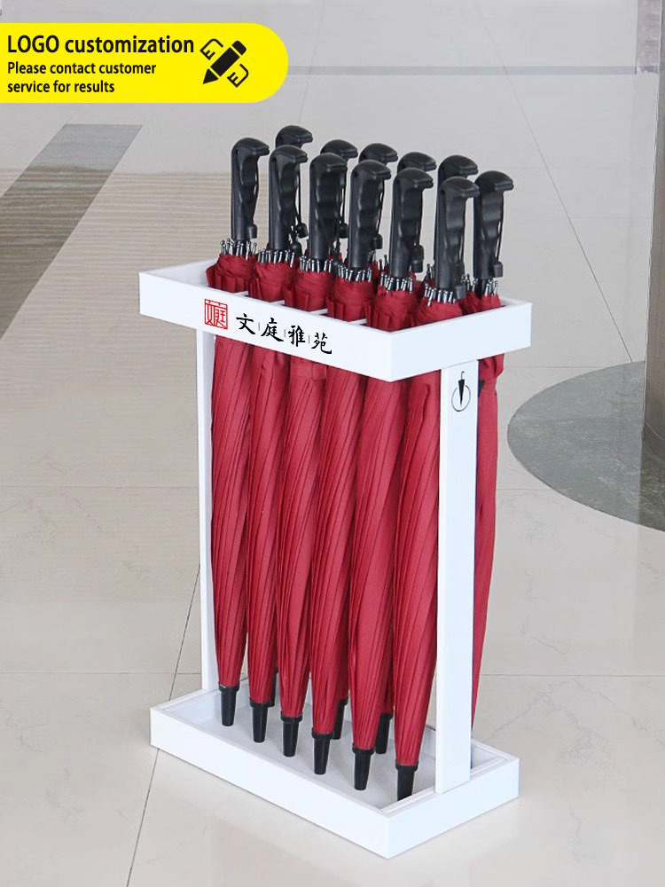 American Style Simple Umbrella Rack Commercial Office Supermarket Bank Umbrella Bucket Hotel Lobby Storage Umbrella