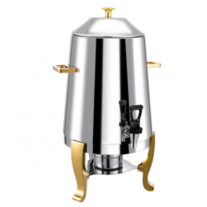 Coffee Dispenser with Tap Insulated Stainless Steel Carafe Beverage Dispenser Urn for Hot Cold Water Party Chocolate Drinks