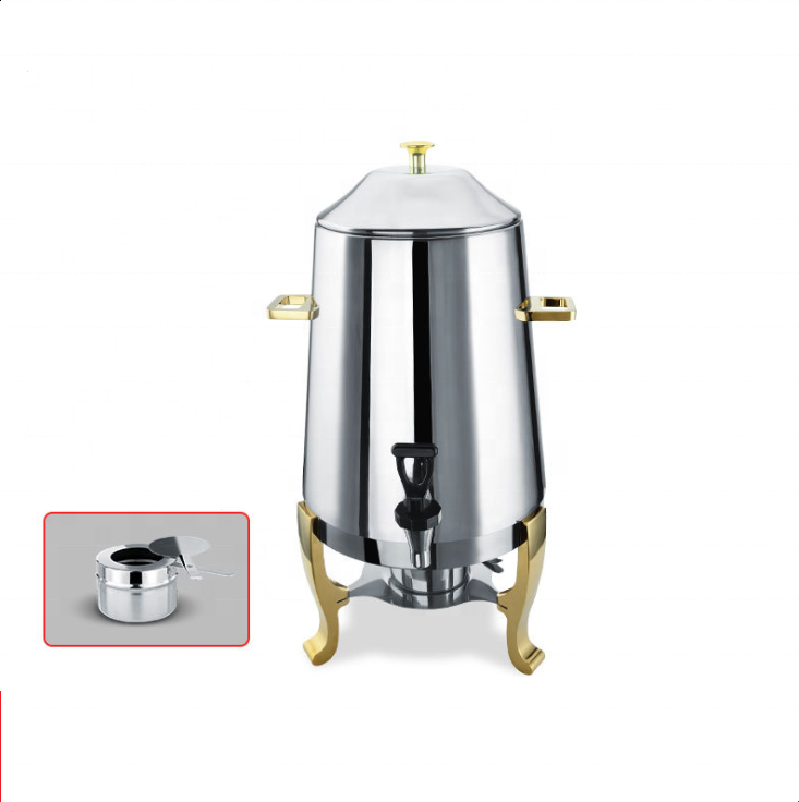 13L Coffee Milk Pot Stainless Steel With Tap Tea Coffee Pot Juice Cold Hot Drink Dispenser Coffee Urn Hot Beverage Dispenser