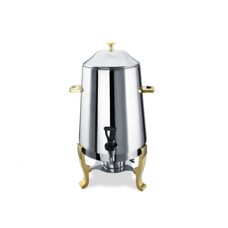 13L Coffee Milk Pot Stainless Steel With Tap Tea Coffee Pot Juice Cold Hot Drink Dispenser Coffee Urn Hot Beverage Dispenser