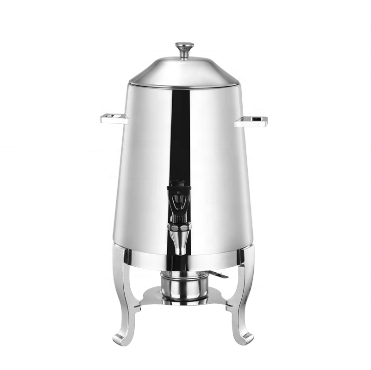 Coffee Dispenser with Tap Insulated Stainless Steel Carafe Beverage Dispenser Urn for Hot Cold Water Party Chocolate Drinks