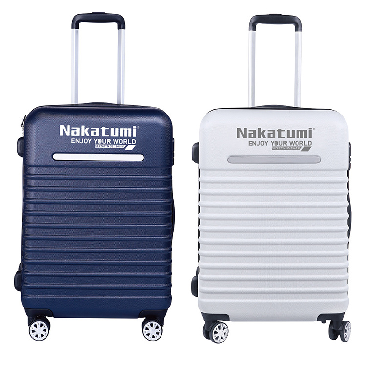 Nakatumi Suitcase Luggage ABS Travel Hand Luggage Suitcases Customize Carry On Trolley Suitcase Luggage