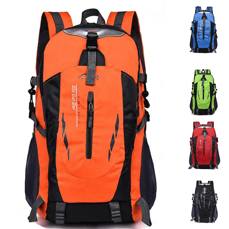 Nakatumi Wholesale Waterproof Camping Climbing Rucksack Mountaineering Knapsack Foldable Travel Custom Outdoor Hiking Backpacks