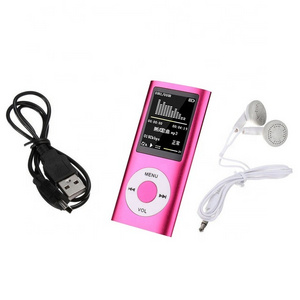 Portable Promotional gift TFT Screen Mp3 Mp4 media Player Support 2gb 4gb 8gb 16gb 32gb TF Card free download music