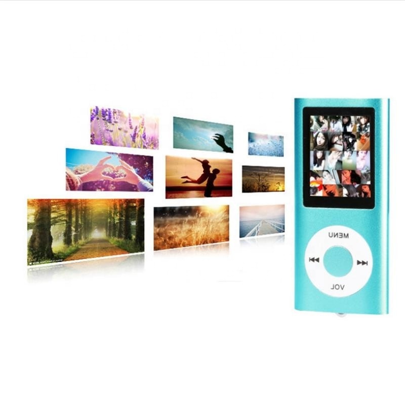 Portable Promotional gift TFT Screen Mp3 Mp4 media Player Support 2gb 4gb 8gb 16gb 32gb TF Card free download music