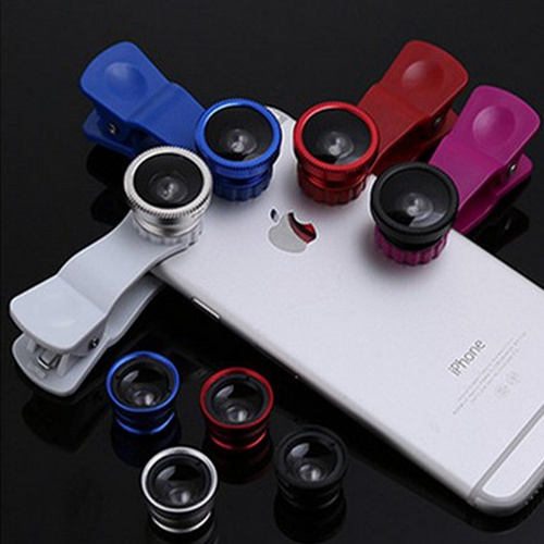 China suppliers wholesale universal custom logo 3 in 1 phone camera zoom lens cheap price clip smart phone lens for mobile phone