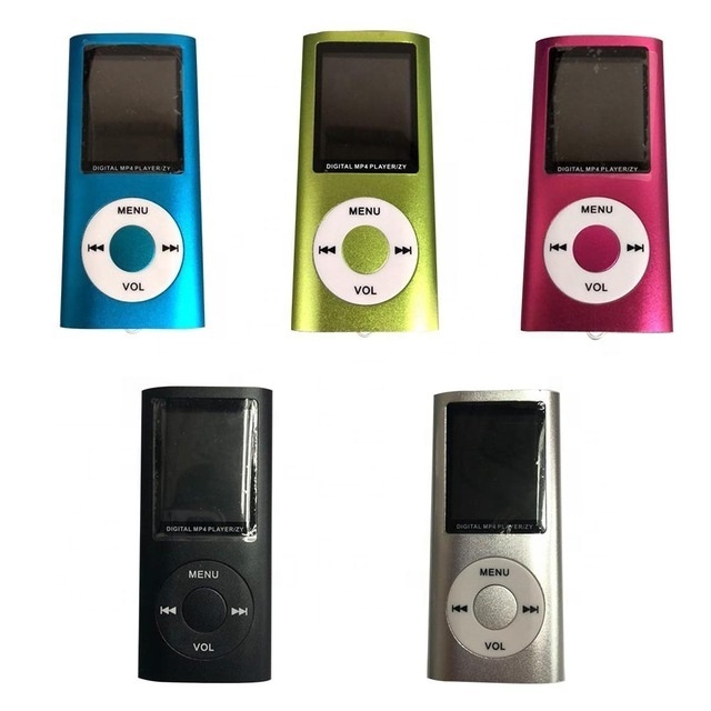 Portable Promotional gift TFT Screen Mp3 Mp4 media Player Support 2gb 4gb 8gb 16gb 32gb TF Card free download music