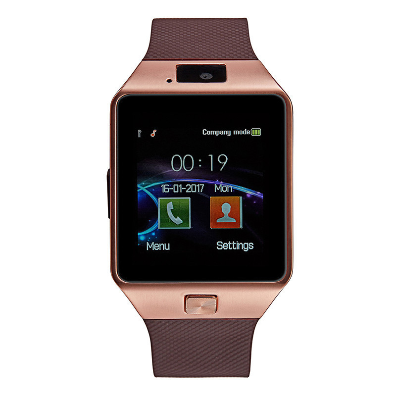 Hot Sale!!! Lady Wrist Smart Watch DZ09 With Camera Support SIM Card for Mobile Phones