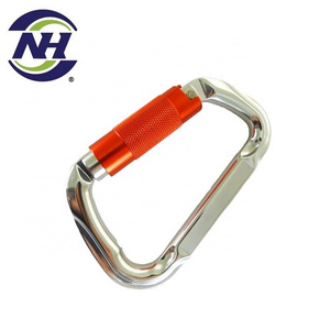 Aluminum alloy swing hook with climbing carabiner