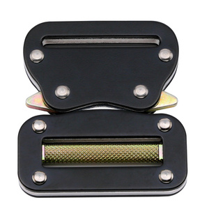 Adjustable side helmet quick release buckle