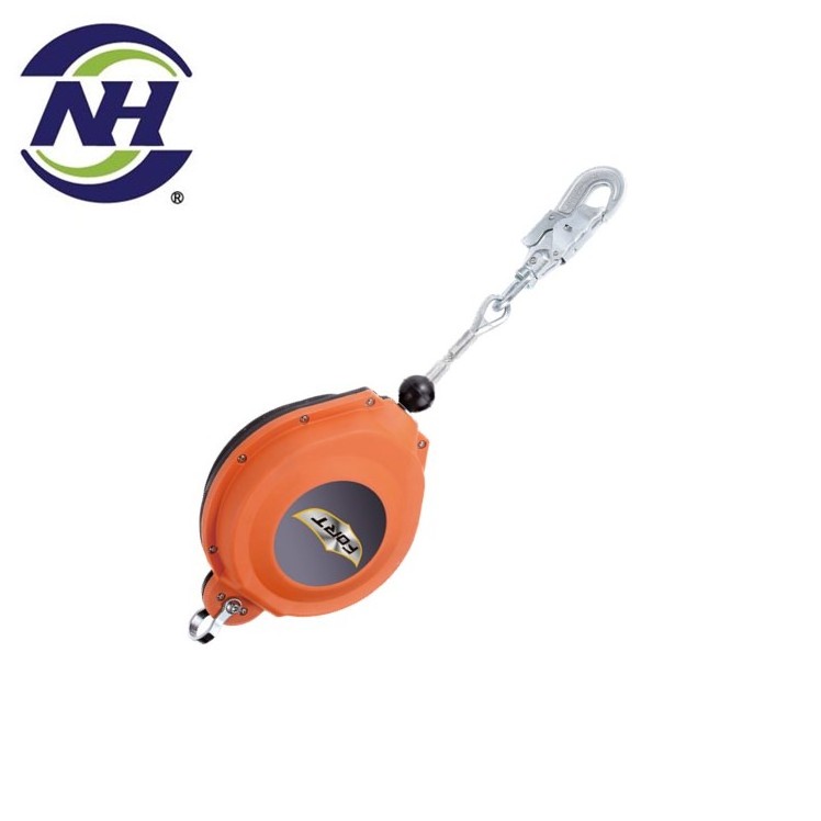 10m stainless steel cable fall arrester retractable